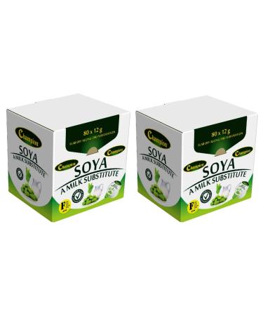 SOYA Milk Substitute 160 Pots Vegan Dairy-Free from Great British Trading