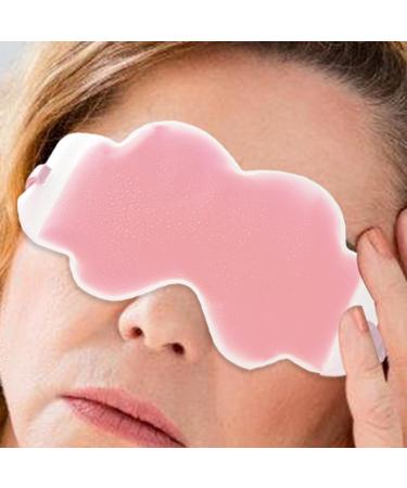 Hugsweet Reusable Cold Eye Masque | Reusable Gel Eye | Perfect Fit Sleeping Tool for Business Trip Travel Home and Car Pink - Buy Online on GoSupps.com
