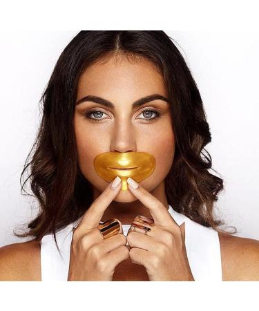 Infinitive Beauty Collagen Lip Masks - Hydrating and Nourishing Lip Treatment for Soft Plump Lips (x5) - Buy Online on GoSupps.com