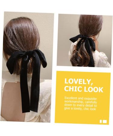 HAPINARY Big Bow Headband Bows for Hair Vintage Decor Bobbles Hair Bands Hair Decors Summer Scarves Kerchief Headband Hair Stuff Tiara Portable Hair Bow Velvet Wild Girl Hair Ring - Buy Online on GoSupps.com