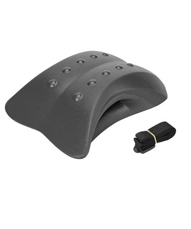 Veneka lumbar vertebrae back support lumbar vertebrae support pain relief for the lower back lumbar vertebrae traction pillow black