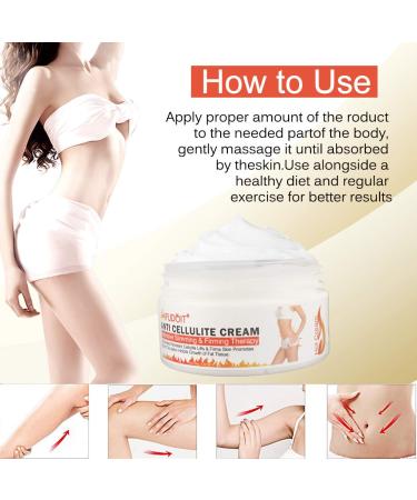 Hot Cream Anti-Cellulite Slimming Cream | Organic Body Sculpting Treatment for Thighs Legs Abdomen Arms & Buttocks - Buy Online on GoSupps.com