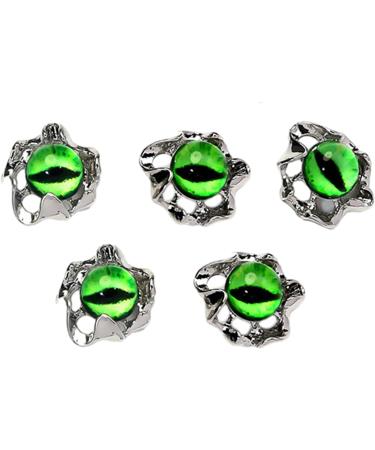 FEIlei 5pcs Halloween Nail Charms 3D Nail Art Decorations for DIY Jewelry Manicure Accessories - Buy Online on GoSupps.com