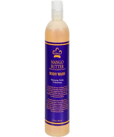 Nubian Heritage Mango Butter Body Wash 13 fl oz - Hydrating & Nourishing - Buy Online on GoSupps.com