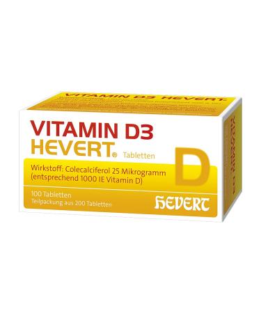 Vitamin D3 Hevert 1000 IU tablets 200 tablets