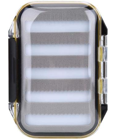 Weiyirot Portable Small Lure Box - Plastic Fishing Lures Holder with Foam Pad - Black Zigzag Design - Buy Online on GoSupps.com
