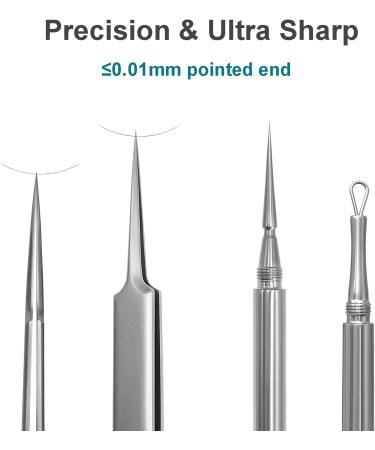 SGNEKOO Professional Facial Milia Removal Tool and Whitehead Extractor Kit - Buy Online on GoSupps.com