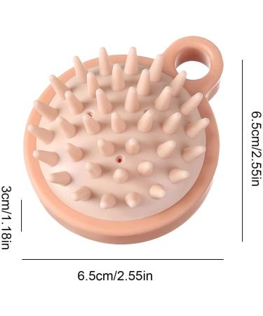 Silicone Shower Head Skin Brush & Hairbrush | Massage Brushes for Men Women & Teens | Perfect Shower Accessories Gift - Buy Online on GoSupps.com