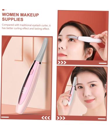 Healeved Heated Eyelash Curler - Travel-Ready Electric Lash Styler for Perfect Curls | Mini Pink Design - Buy Online on GoSupps.com