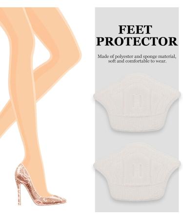 FOMIYES 15 Pairs High Heel Comfort Pads & Cushion Sleeve - Cuttable Half Size Stickers for Women's White High Heels | Heel Guards & Protectors - Buy Online on GoSupps.com