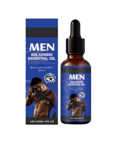 Generisch Men's Massage Oil - 30ml - Soothing and Toning Natural Gel - Men's Enhancement Oil - For Increased Size - Longer Lasting and More Intense Performance