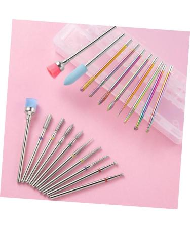 Ipetboom 1set Alloy Grinding Head Nail Polishing Heads Multipurpose Tool Electric Nail Drill Bits Nail Accessories Sander Tool Nail Art Tools Ceramics Tungsten Steel Alloy - Buy Online on GoSupps.com