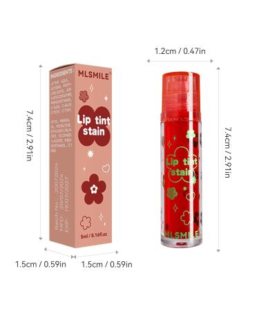 Roll-On Clear Lip Oil - Silky Fruit Flavored Moisturizing Lip Gloss | Long-Lasting Hydrating Lip Makeup for Women and Girls - Buy Online on GoSupps.com
