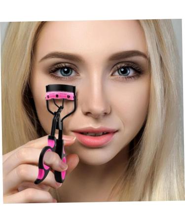 Eyelash Curlers with Comb - Stainless Steel Lash Curler | Quick Eye Makeup Accessory | 5 Replacement Refills for Women & Girls - Buy Online on GoSupps.com