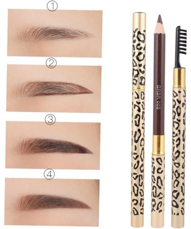  SOESFOUFU 2Pcs Eyeliner Pencil Brown Pencil Microblading For Eyebrow Eyebrow Pencils For Women Cosmetics For Eyebrow White Missing Wooden Eyebrow Pencil Major - Buy Online on GoSupps.com