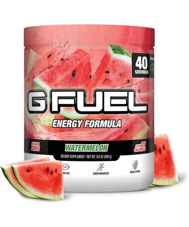 G Fuel Energy Formula 40 Servings - Watermelon - 9.8 Oz. - Buy Online on GoSupps.com