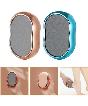 EXCEART 2pcs Foot Foot Remover for Feet Foot File Foot Scrub Care Tool Dead Skin Brush Foot Scraper for Dead Skin Foot Grinding Tool Pedicure Foot File Quartz Pumice Nail - Buy Online on GoSupps.com