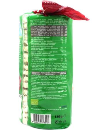  Italian Gourmet E.R. Curtiriso Rice and Quinoa Set of 3 crispy organic rice cakes 130 g of rice and quinoa - Buy Online on GoSupps.com