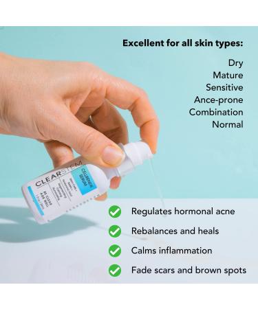 CLEARstem CellRenew Facial Serum | Stem Cells & Hyaluronic Acid | 1 Oz - Buy Online on GoSupps.com