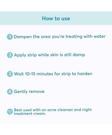MDacne Blackhead Remover Nose Strips - 3 Month Supply for Sensitive Acne-Prone Skin Deep Pore Cleansing & Oil-Free Moisturizer - Buy Online on GoSupps.com