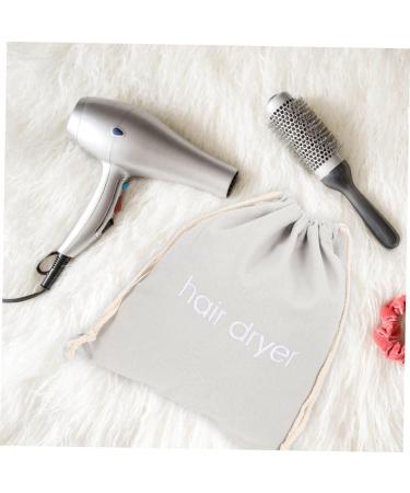BIUDECO 4pcs Hair Dryer Storage Bag Hair Dryer Receive Bag Drawstring Hair Dryer Bags Portable Bags Cloth Bag Cosmetic Bags Hair Dryer Travel Bag Hair Blower Bag Hair Dryer Organizer Bag 33.00X30.00X0.50CM Light Grey - Buy Online on GoSupps.com