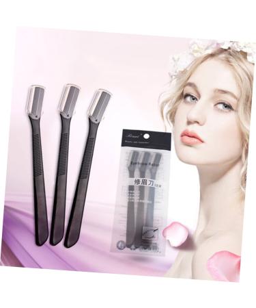 FRCOLOR 36 STK Eyebrow Razor - Precision Face Razor with Cover | Black Hair Removal Tool for Perfect Brows - Shop Internationally - Buy Online on GoSupps.com