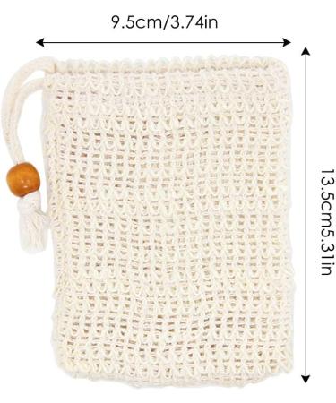 BetterJonny 10 Pieces Soap Exfoliating Bag | Natural Organic Soap Saver Pouch for Enhanced Skincare - Buy Online on GoSupps.com