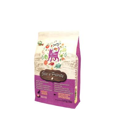 NPN GiveUpriority Dry Cat Food for Adult Cat Salmon Meal & Menhaden Fish Meal Formula - 2.27 kg (5 lb)