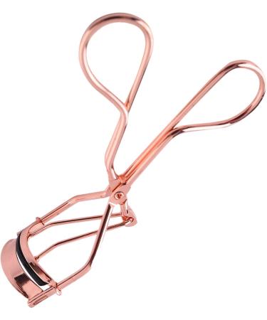 Bsowte 1pc Rose Gold Makeup Eyelash Curler Curling Stainless Steel Grip Eyelash Clip Eyelash Cosmetic Makeup Tools Accessories - Buy Online on GoSupps.com