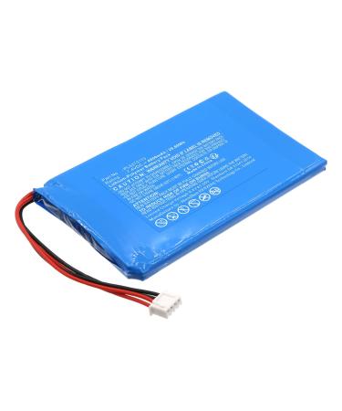 Synergy Digital Equipment Battery Compatible with Securitytronix PL5373113 Equipment Battery (Li-Pol 7.4V 4000mAh)