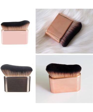 Siren Brush Pro Siren Brush Siren Foundation Makeup Brush Professional Cosmetic Blending Flawless Brush Foundation Powder Blush Concealer Brush for Eye and Face Gold Rose - Buy Online on GoSupps.com