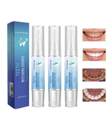 3PCS Herbaluxy Teeth Whitening Teeth Whitening Essence Teeth Whitening Essence Pen Teeth Whitening Gel  Best Teeth Whitening Products  Intensive Stain Removal Teeth Reduce Yellowing