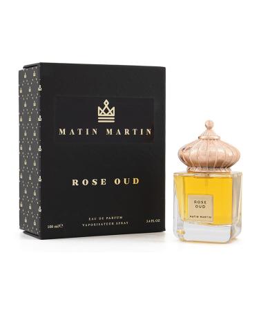 Rose Oud - Long-Lasting Perfume for Men - Oriental Floral Womens Perfume - Unisex Fragrance with Rose and Oud - Travel Perfume - 3.4 oz - Buy Online on GoSupps.com