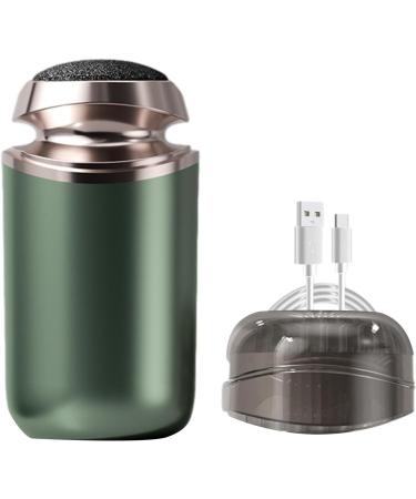 Foot Scrubber Electric Removable Small Foot Scrubber | Washable Foot Callus Remover Tool Rechargeable Feet Pedicure Tools for Men Women Dead Cracked Hard Skin Green - Buy Online on GoSupps.com