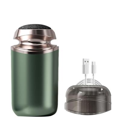 Electronic Foot File - Small Foot Sander Electric Callus Remover Fully Automatic Foot File Feet Pedicure Tools Powerful Foots Callus Remover Tool for Men Women Electric Foot Grinder Househo Green