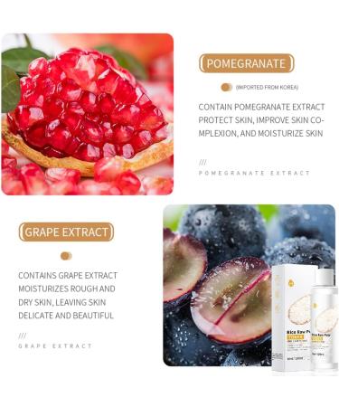 Rice Toner Toner for Face Rice Toner Korean Toner for Dull Skin Illuminates and Cleanses Essential Toner for Deep Hydration Hydrates and Moisturises with Rice Extract - Buy Online on GoSupps.com