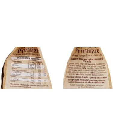  Barilla / Mulino Bianco Mulino Bianco Primizie Pack of 3 biscuits with ground whole grain flour 700 g - Buy Online on GoSupps.com