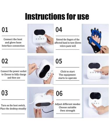 Rehabilitation Robot Gloves - Finger Exerciser & Grip Strength Trainer for Stroke Hemiplegia & Finger Stiffness - Multi-Mode Training for L/R Hand - Buy Online on GoSupps.com