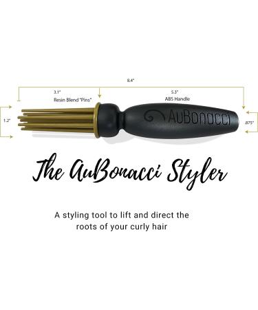 AuBonacci Styler: Lift and Add Volume to Curly Hair Roots - Best Curly Hair Product - Buy Online on GoSupps.com