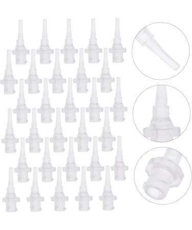 Ipetboom 90pcs Earwax Cleaner Nozzles Conical Bottle Tips for Efficient Ear Cleaning Soft and Flexible Design for Ear Compatible Irrigation Systems - Buy Online on GoSupps.com