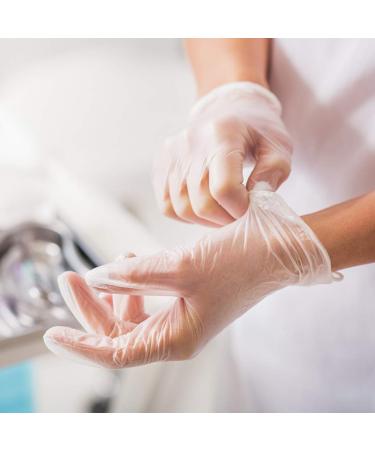 Clear Vinyl Exam Gloves - Latex-Free & Powder-Free - Medium - Case of 1000 Gloves - Buy Online on GoSupps.com