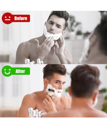 Premium Roof Hair Shaving Brush | Razor Brush for Men | Foam Brush for a Perfect Shave | Model B - International Shipping Available - Buy Online on GoSupps.com