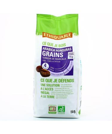  G n rique Ethicable Honduras Organic Coffee Beans 1 kg 1 kg Pack of 2 Sold as a Set - Buy Online on GoSupps.com