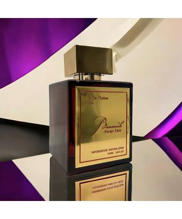 Asten BUURAAK Rouge Elixir Arabian Eau De Parfum 100Ml 3.4Oz - Original Fragrance From Dubai - Best Impression of B Rouge 540 - Buy Online on GoSupps.com