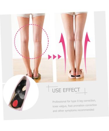 Buy Hemoton Gel Shoe Inserts - 2 Pairs 3/4 Orthotic Insoles for Plantar Support & Leg Straightening - Ideal for High Heels & Everyday Comfort - Buy Online on GoSupps.com