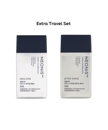 WELCOS Kwailnara NEONIS Aftershave & Emulsion Set | 5.07 Fl oz + Travel Sizes | Korean Men's Skincare Gift Set - Shipping Internationally - Buy Online on GoSupps.com