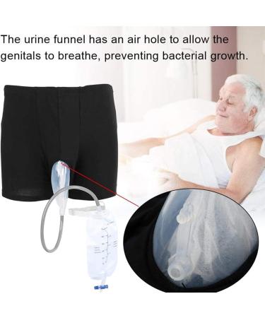 Wearable Urine Bag Incontinence Pants for Men Urine Bag Holder Collection Bag Portable Leak Proof Urine Funnel Urinary Drainage Stabilizatio Device Spill Proof Collector (Size : Medium (69-92cm)) - Buy Online on GoSupps.com