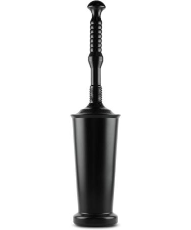 Master Plunger MP1600-TB 1.6 Gallon Low Flush Toilet Plunger with Funnel Nose Design and Tall Bucket - Black - Buy Online on GoSupps.com