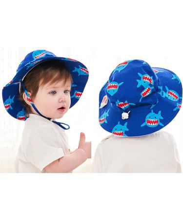 XYIYI Kids Shark Bucket Hat - Adjustable Sun Hat for Boys Girls 1-2 Years - Buy Online on GoSupps.com