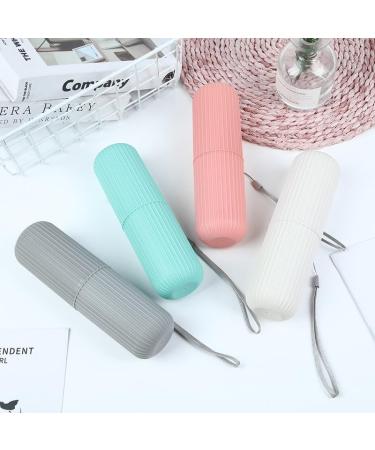 Buy White Toothbrush Travel Case - Durable Lightweight & Portable | International Shipping Available - Buy Online on GoSupps.com